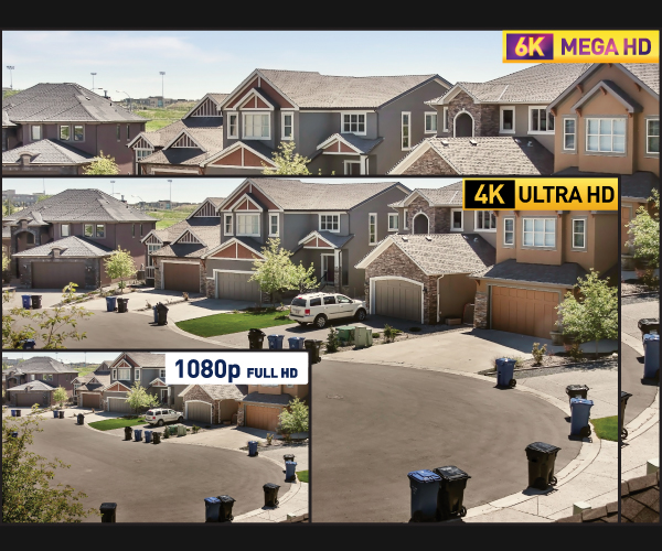 World Leading 6K Mega HD Technology