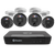 4 Camera 8 Channel 4K Ultra HD Professional NVR Security System | SWNVK-889804