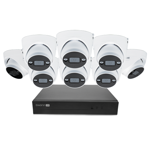 AdvancedX™ Wired 4K NVR Security System with 24/7 Recording | SWNVK-8ADVANX8D