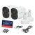Xtreem4K Wireless Security Camera 2 Pack with 2-Way Talk, Siren & Heat + Motion Detection | SWIFI-4KXTRMPK2