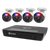 4 Camera 8 Channel 4K Ultra HD Professional NVR Security System | SWNVK-889804