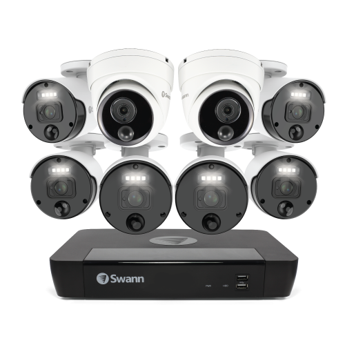 8 Camera 8 Channel 4K Master-Series NVR Security System | SONVK-876806B2D
