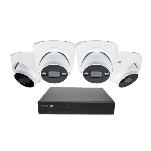 AdvancedX™ Wired 4K NVR Security System with 24/7 Recording |  SWNVK-8ADVANX4D
