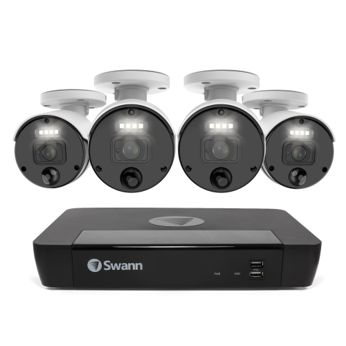 4 Camera 8 Channel 4K Master-Series NVR Security System | SONVK-876804