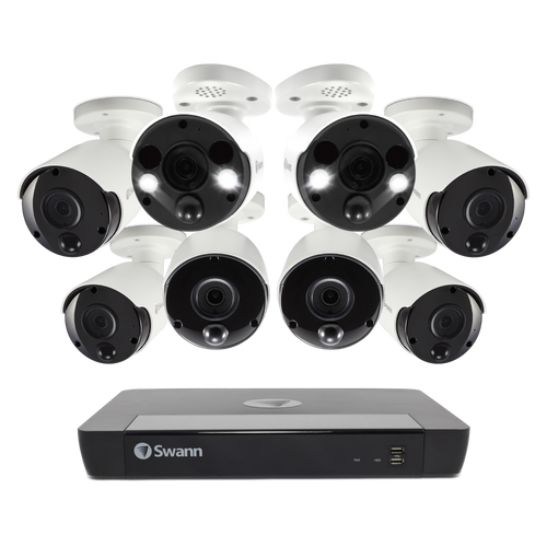 8 Camera 16 Channel 4K Ultra HD Professional NVR Security System | CONV16-85806B2FB