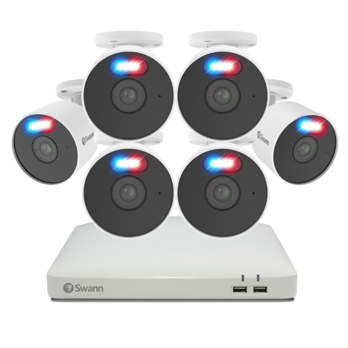 6 Camera 8 Channel 1080p Full HD Audio/Video DVR Security System | SWDVK-84880W6AOC